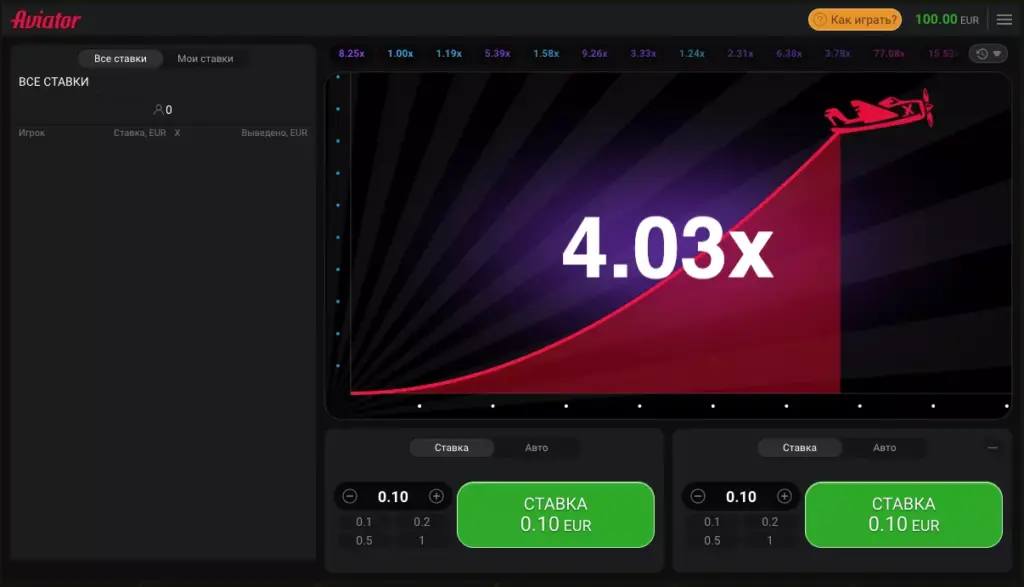 Как играть в игру Авиатор онлайн
